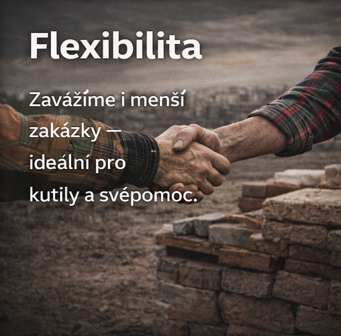 Flexibilita – i menší zakázky